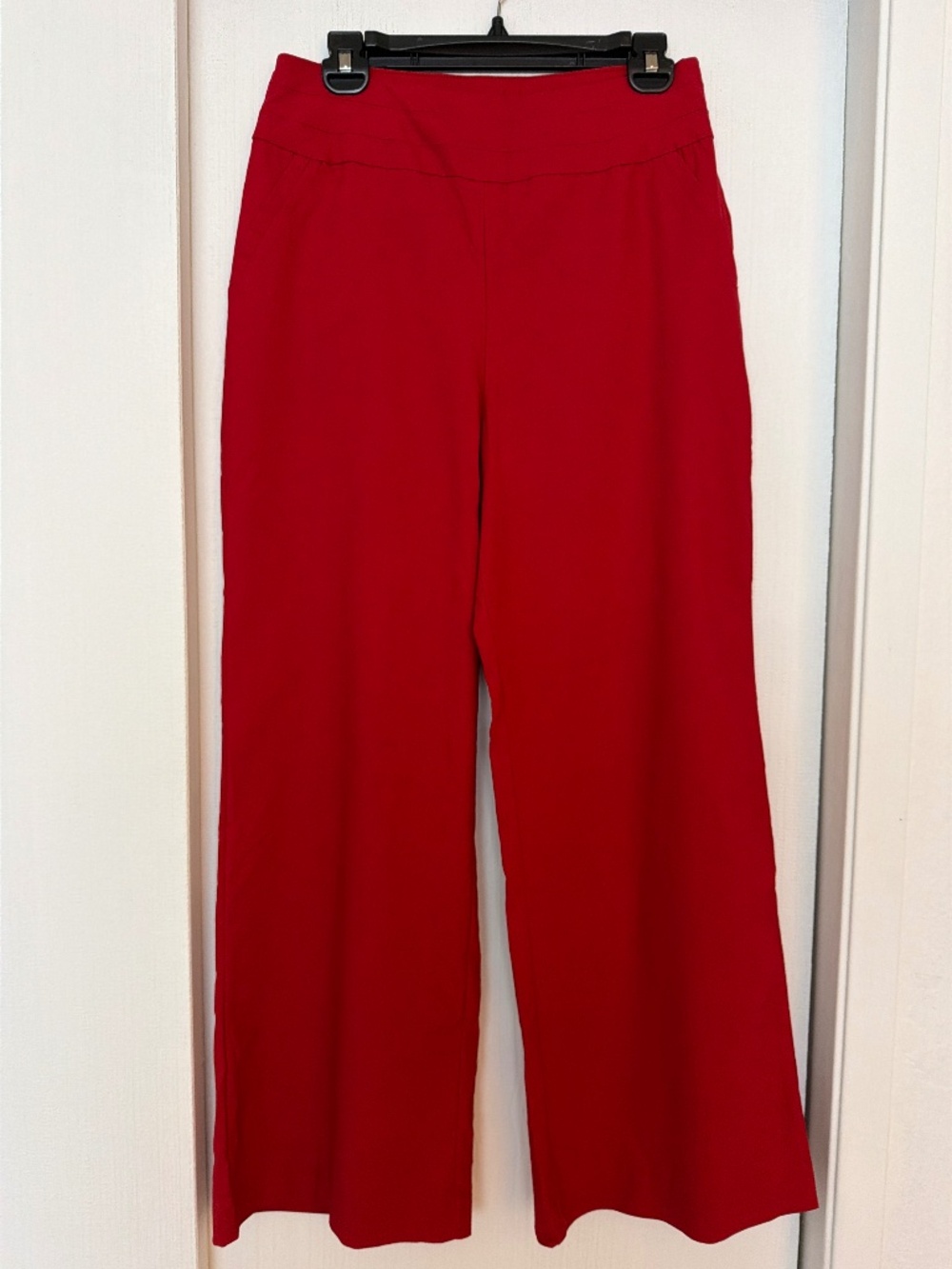New York & Company Red Pull Up Wide Leg Pants – Size Medium – NWT